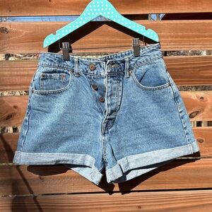 Forever 21 Light Blue Jean Shorts